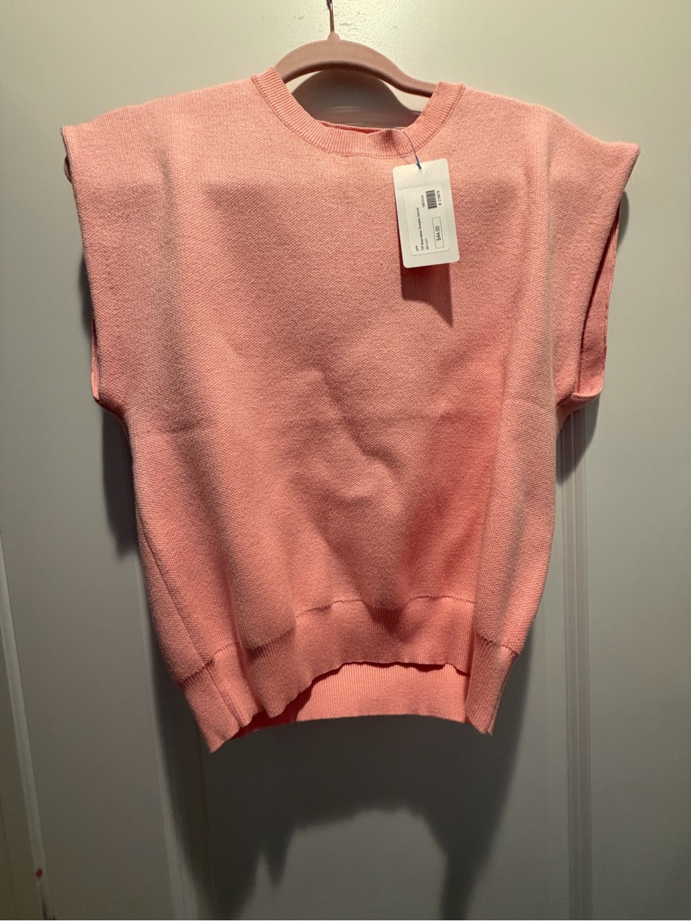 Women's Sleeveless Knit Top - Pink
